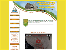 Tablet Screenshot of bugsbeeware.com